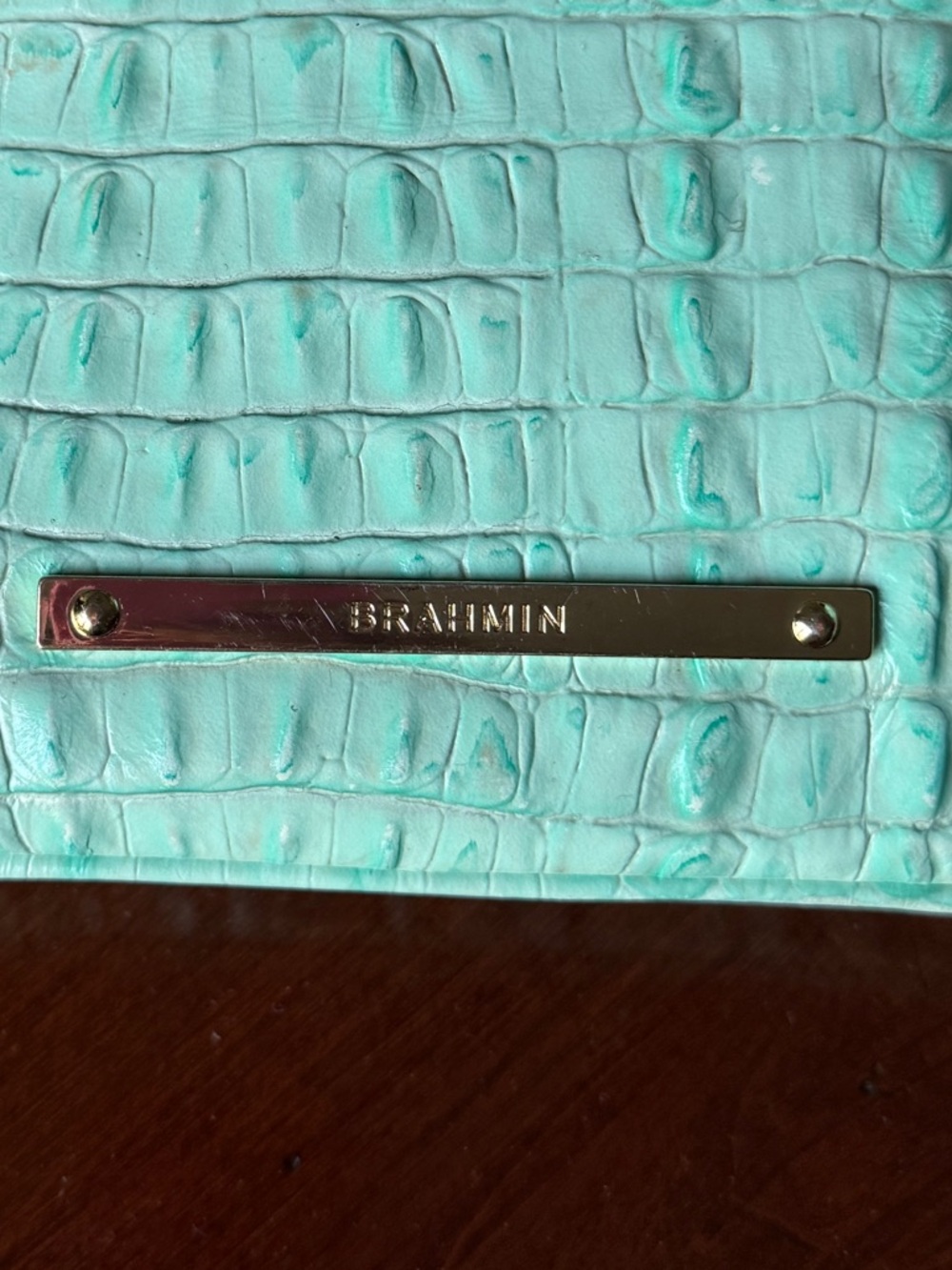 Brahmin Jody “Rare” Sea Glass La Scala - Picture 4 of 15